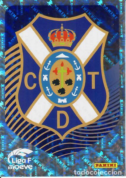 Cromos de F&uacute;tbol: CROMO PANINI LIGA FEMENINA F 2025-26 (25 - 26) - N&ordm; 102 - ESCUDO - COSTA ADEJE TENERIFE