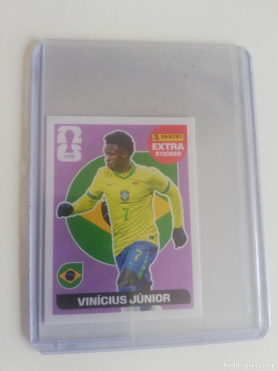 Figurine di Calcio: Vinicius Extra Sticker Rosa Fifa World Cup 2026