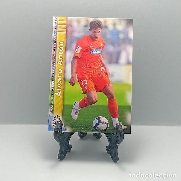 Cromos de F&uacute;tbol: 768 &Aacute;LVARO ANT&Oacute;N RECREATIVO DE HUELVA CROMO FICHA OFFICIAL QUIZ GAME COLLECTION MUNDICROMO 2009 2010