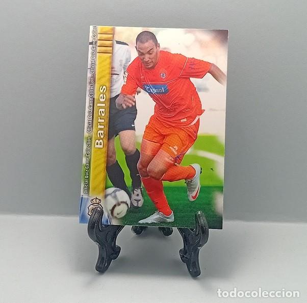 Cromos de F&uacute;tbol: 770 BARRALES RECREATIVO DE HUELVA CROMO FICHA OFFICIAL QUIZ GAME COLLECTION MUNDICROMO 2009 2010 MC