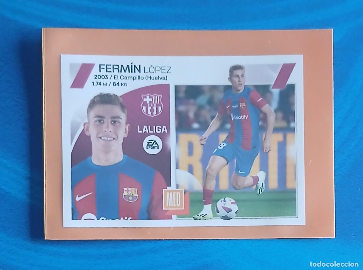 Cartes &agrave; collectionner de Football: CROMO COLOCA n&ordm; 18 BIS/2 FERM&Iacute;N BARCELONA EDICIONES ESTE LIGA 2023-24 DE PANINI. Nuevo de sobre.