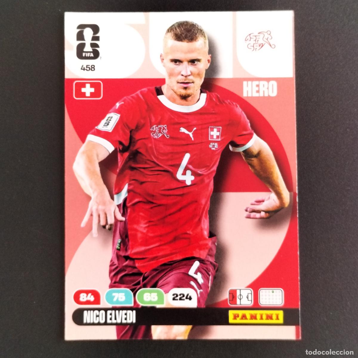 Cartes &agrave; collectionner de Football: 458 NICO ELVEDI SUIZA CROMOS ADRENALYN XL MUNDIAL 26 2026 FIFA WORLD CUP PANINI