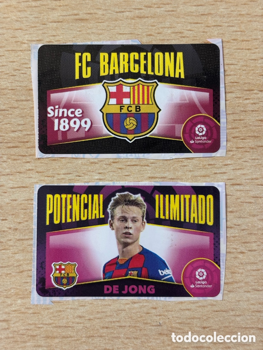 Cartes &agrave; collectionner de Football: Lote cromo chicle FC Barcelona Ediciones Este 2020-21