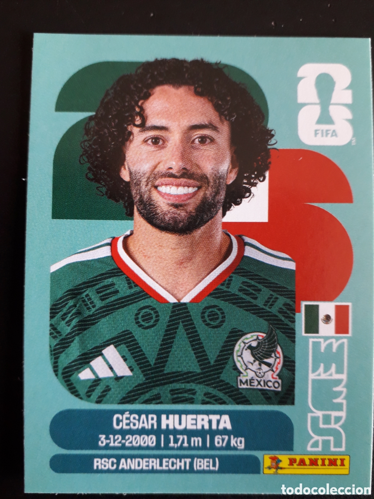 Cartes &agrave; collectionner de Football: HUERTA M&Eacute;XICO MEX 20 MUNDIAL F&Uacute;TBOL 2026 FIFA WORLD CUP PANINI SIN PEGAR PEDIDO M&Iacute;NIMO 3&euro;