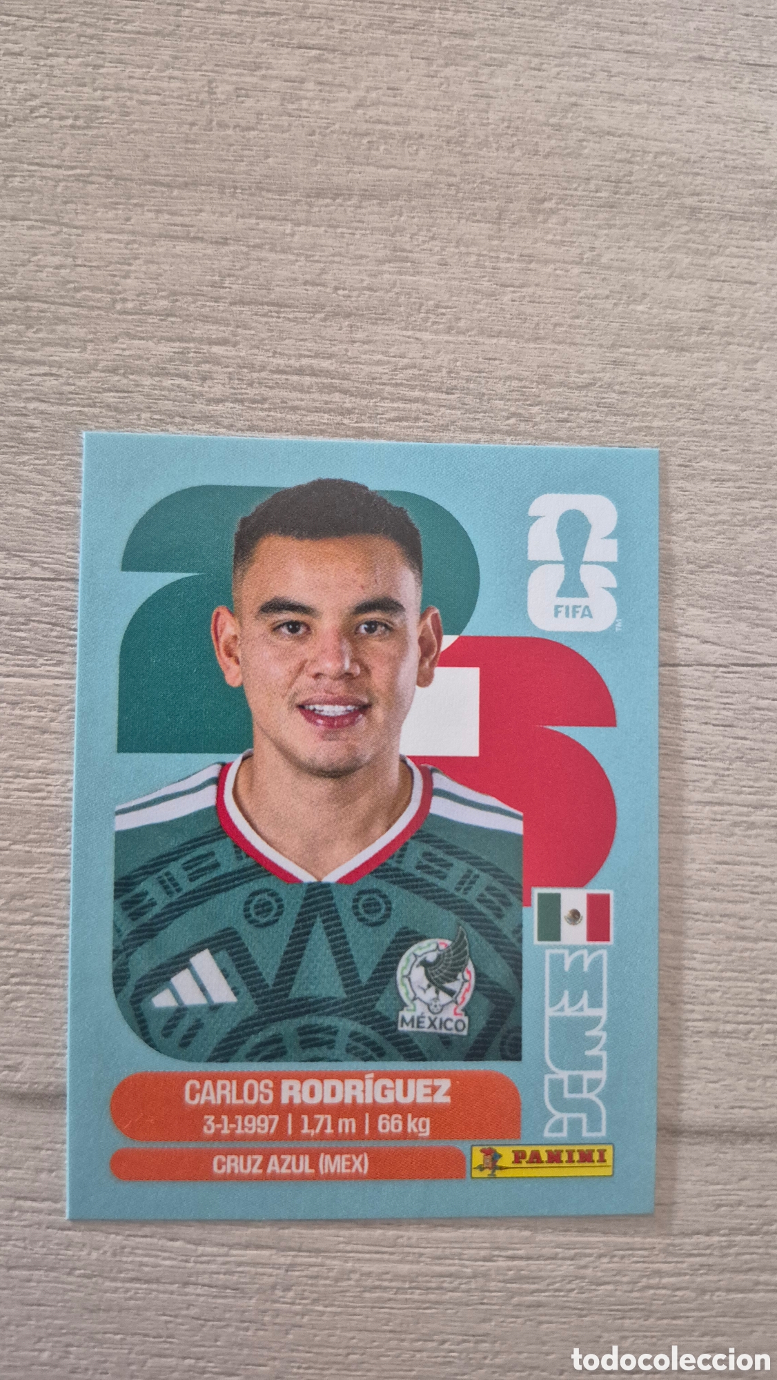 Cromos de F&uacute;tbol: MEX9 Rodr&iacute;guez FIFA World Cup 2026