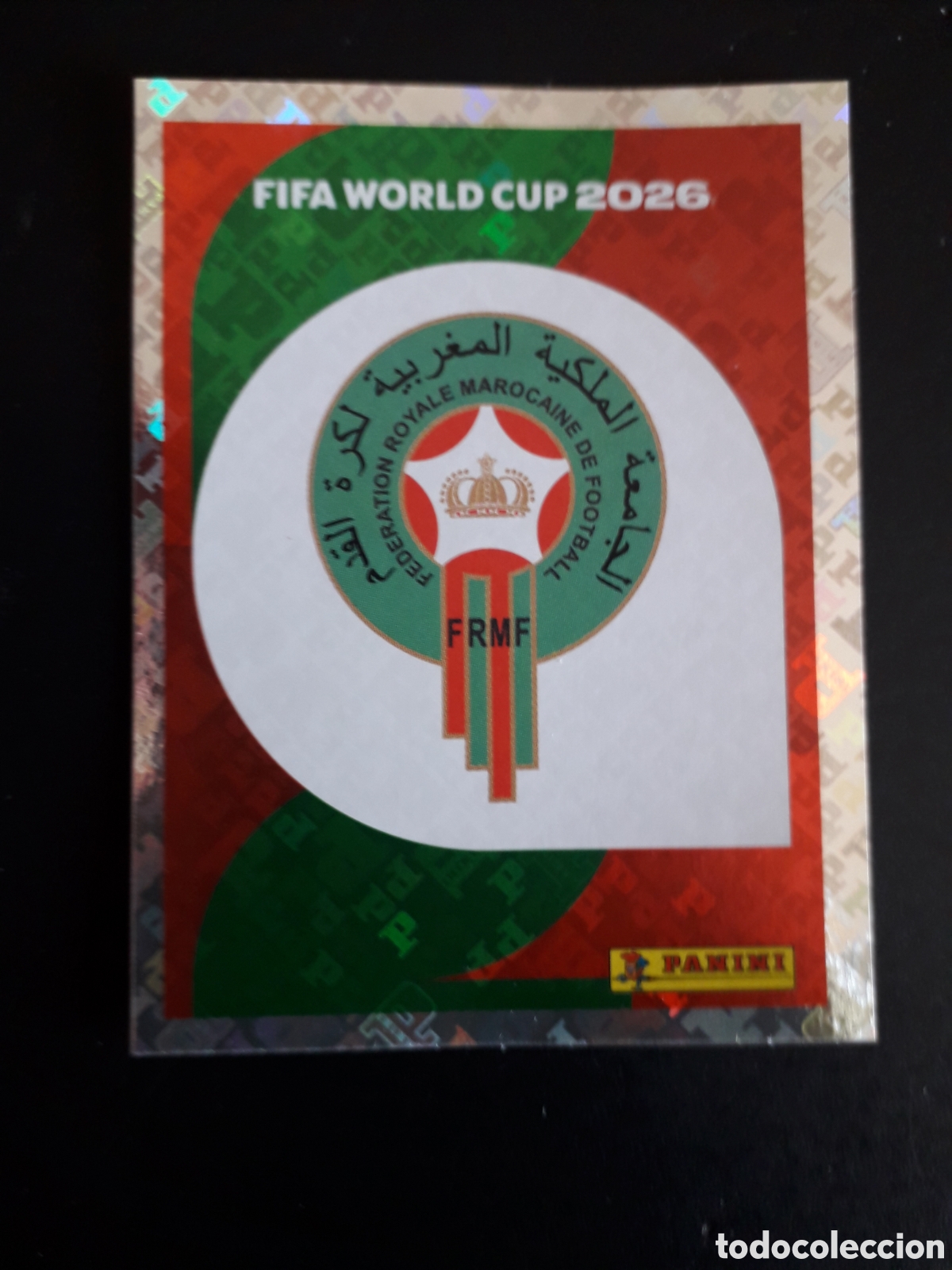 Cromos de F&uacute;tbol: EQUIPO MARRUECOS MAR 1 MUNDIAL F&Uacute;TBOL 2026 FIFA WORLD CUP PANINI SIN PEGAR PEDIDO M&Iacute;NIMO 3&euro;