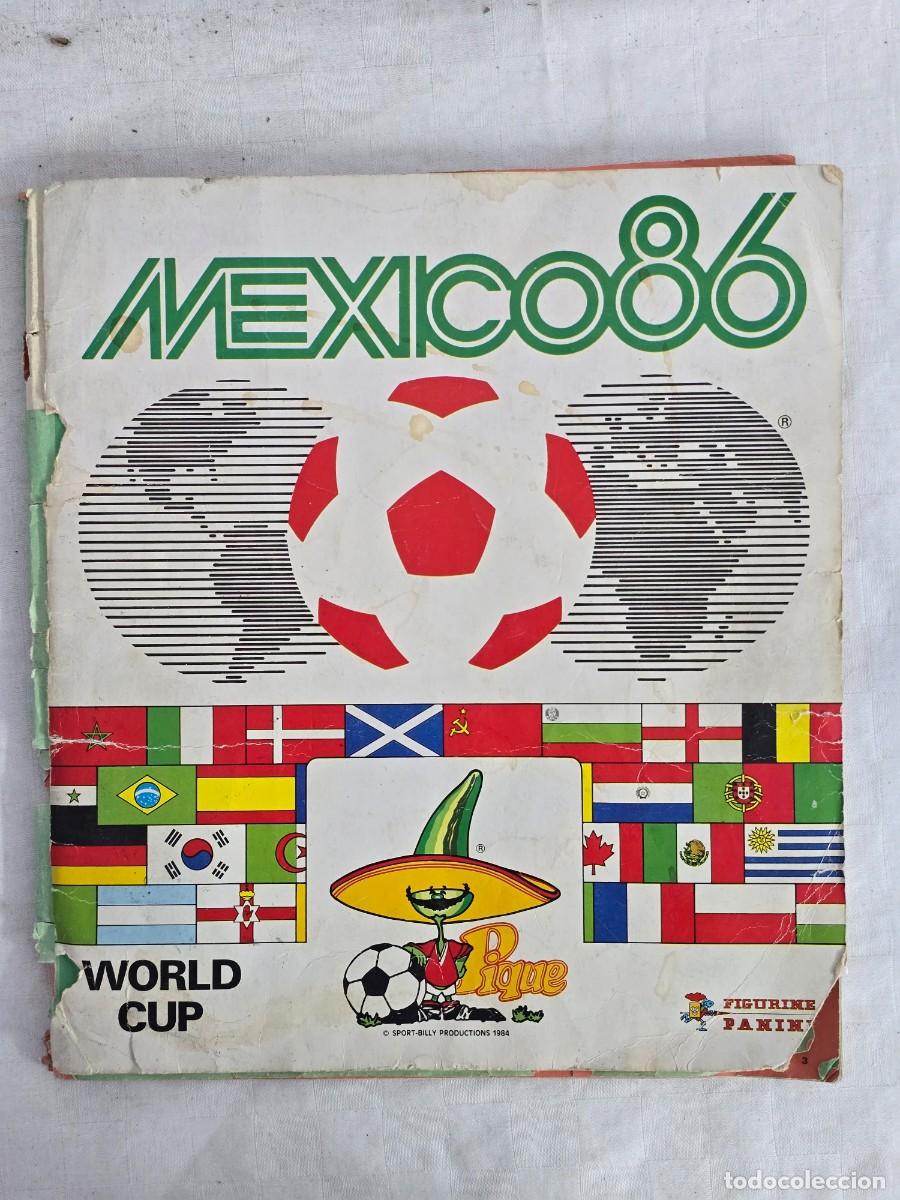 Cromos de F&uacute;tbol: M&eacute;xico 86 - World Cup. Panini.
