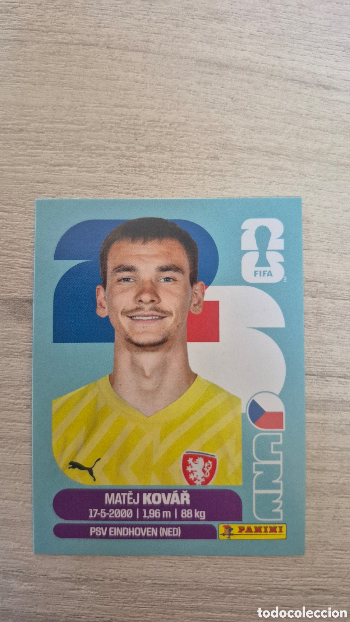 Cromos de F&uacute;tbol: CZE2 Kov&aacute;ř FIFA World Cup 2026