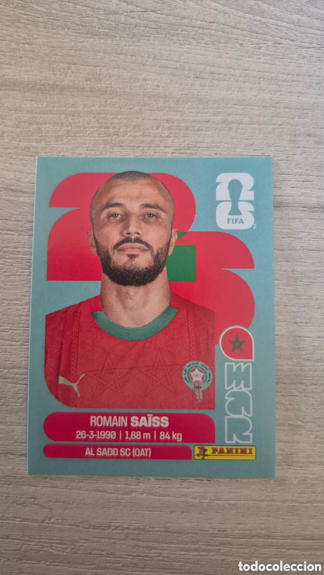 Cromos de F&uacute;tbol: MAR7 Sa&iuml;ss FIFA World Cup 2026