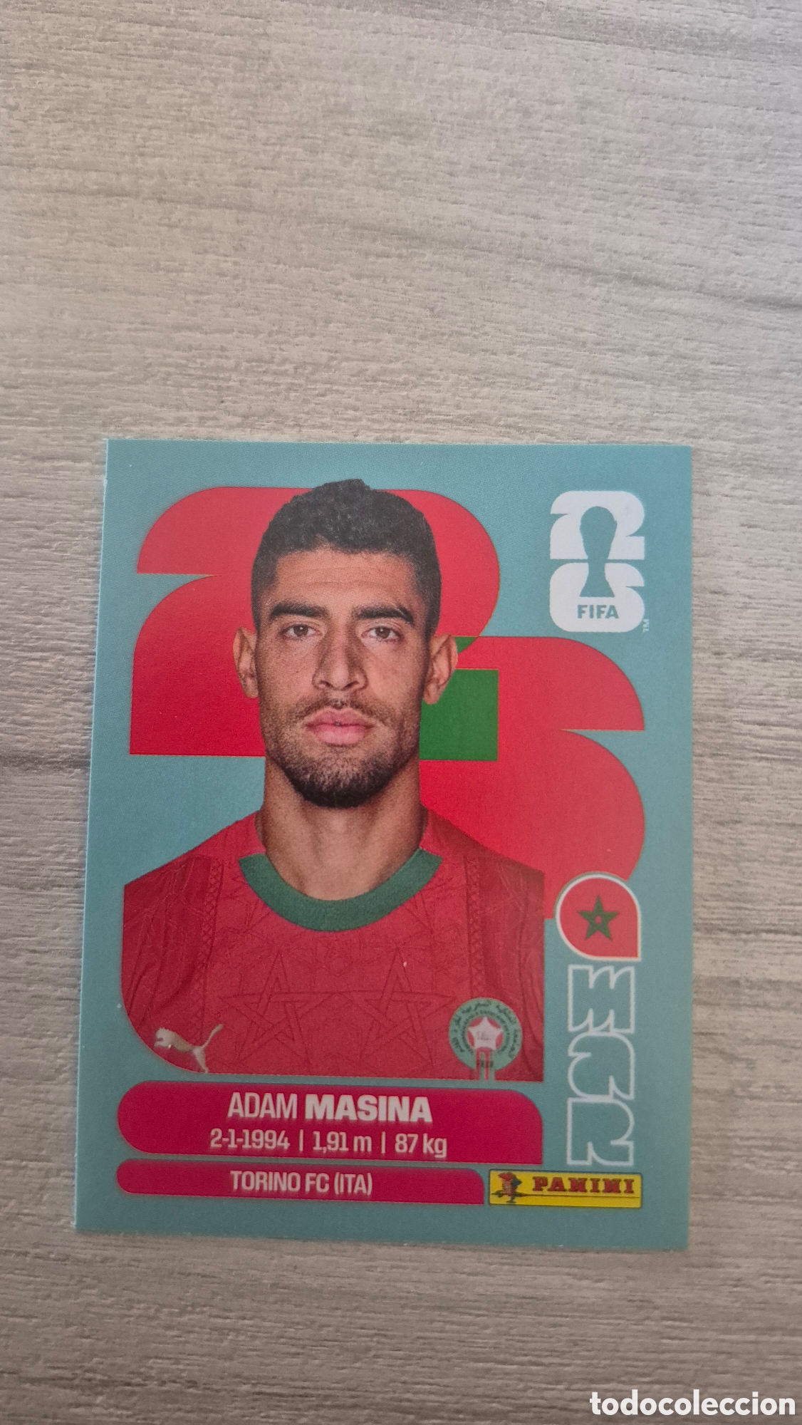 Cromos de F&uacute;tbol: MAR9 Masina FIFA World Cup 2026