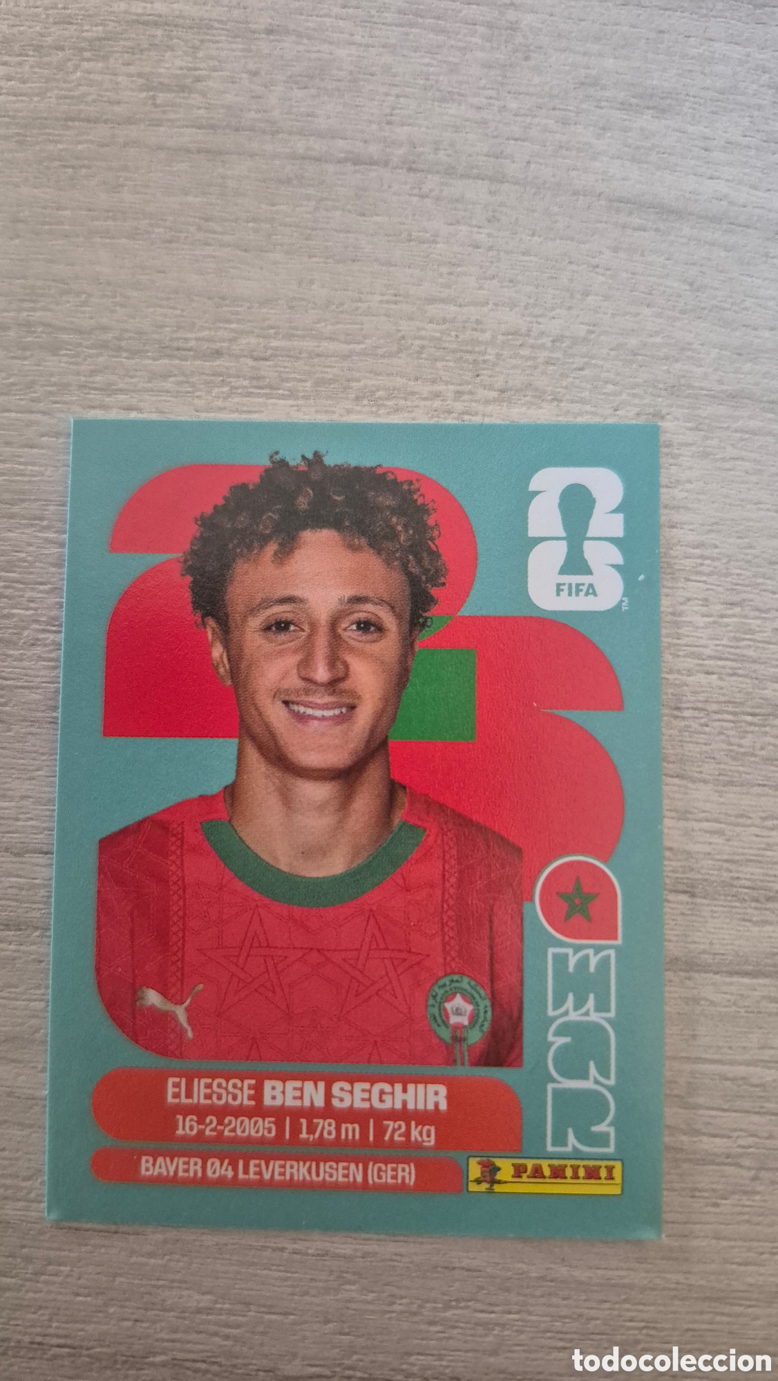 Cromos de F&uacute;tbol: MAR12 Ben Seghir FIFA World Cup 2026