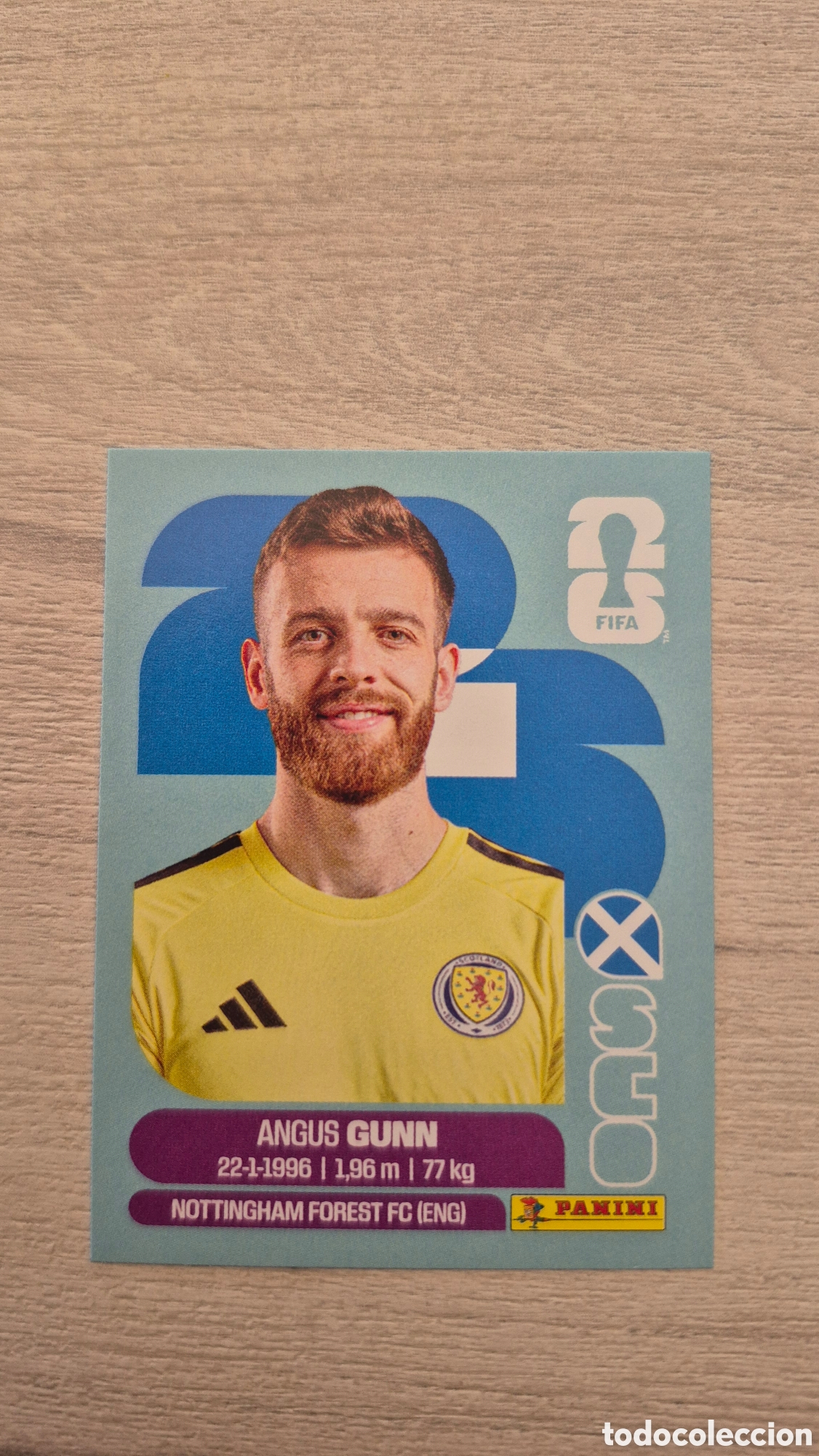 Cromos de F&uacute;tbol: SCO2 Gun FIFA World Cup 2026