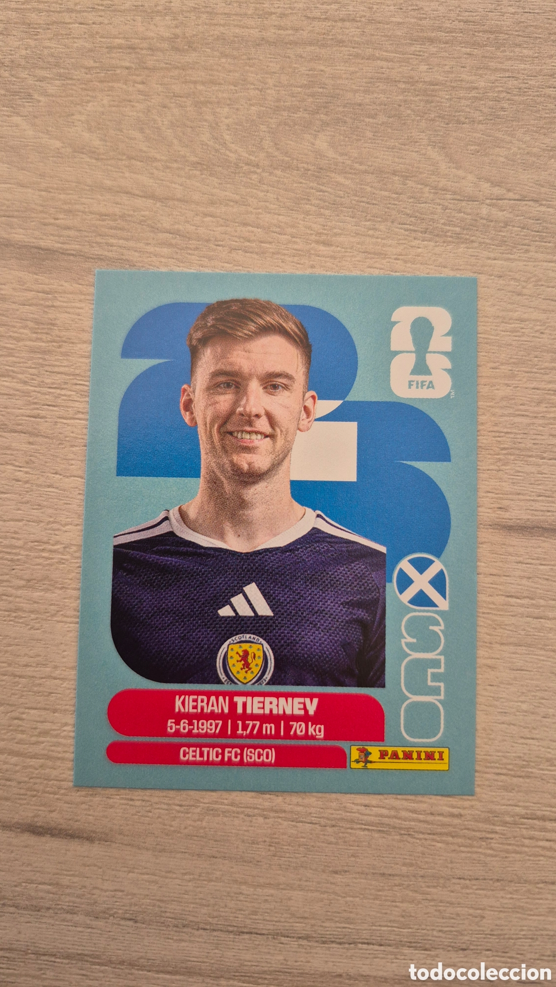Cromos de F&uacute;tbol: SCO4 Tierney FIFA World Cup 2026