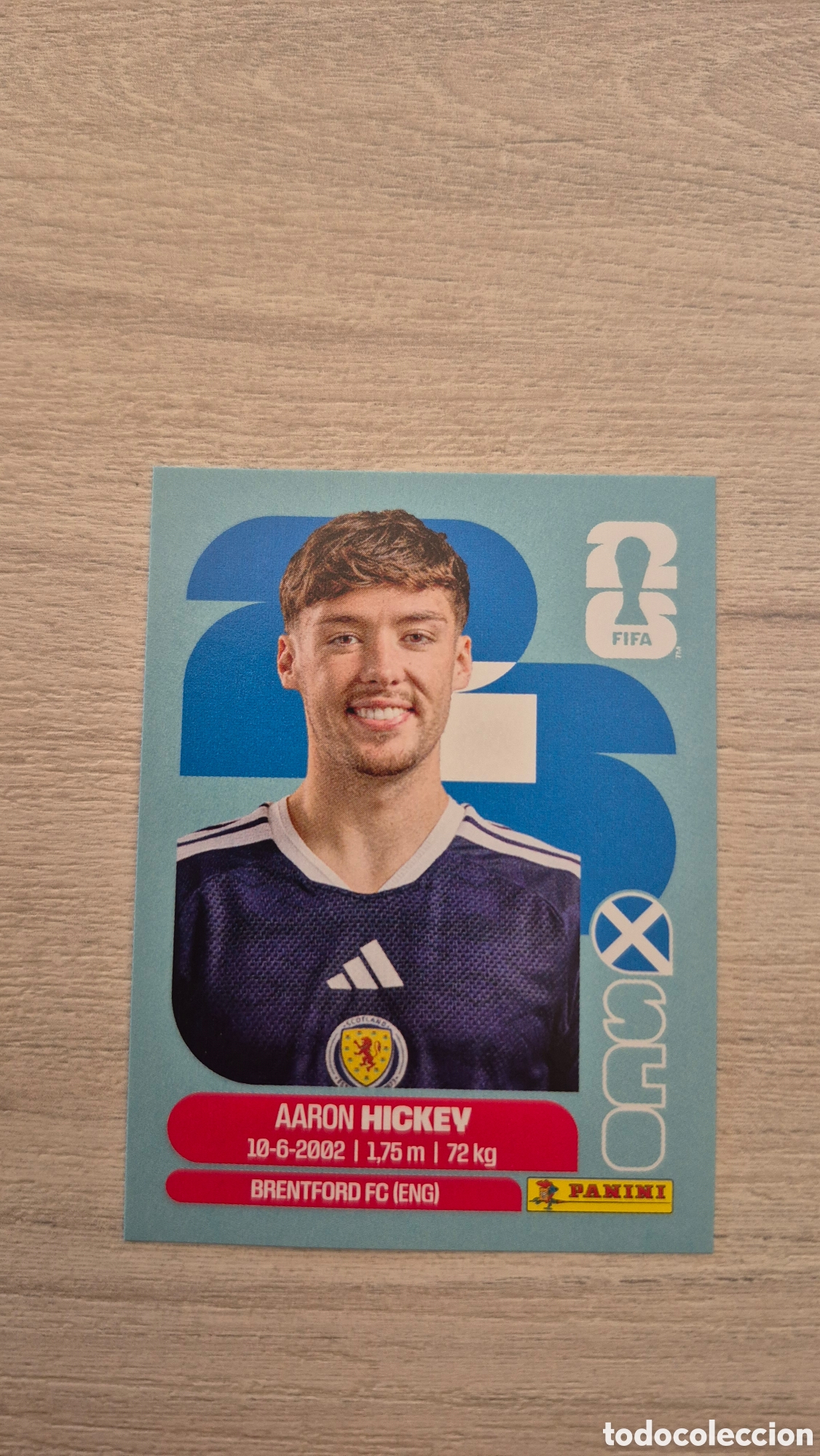 Cromos de F&uacute;tbol: SCO5 Hickey FIFA World Cup 2026