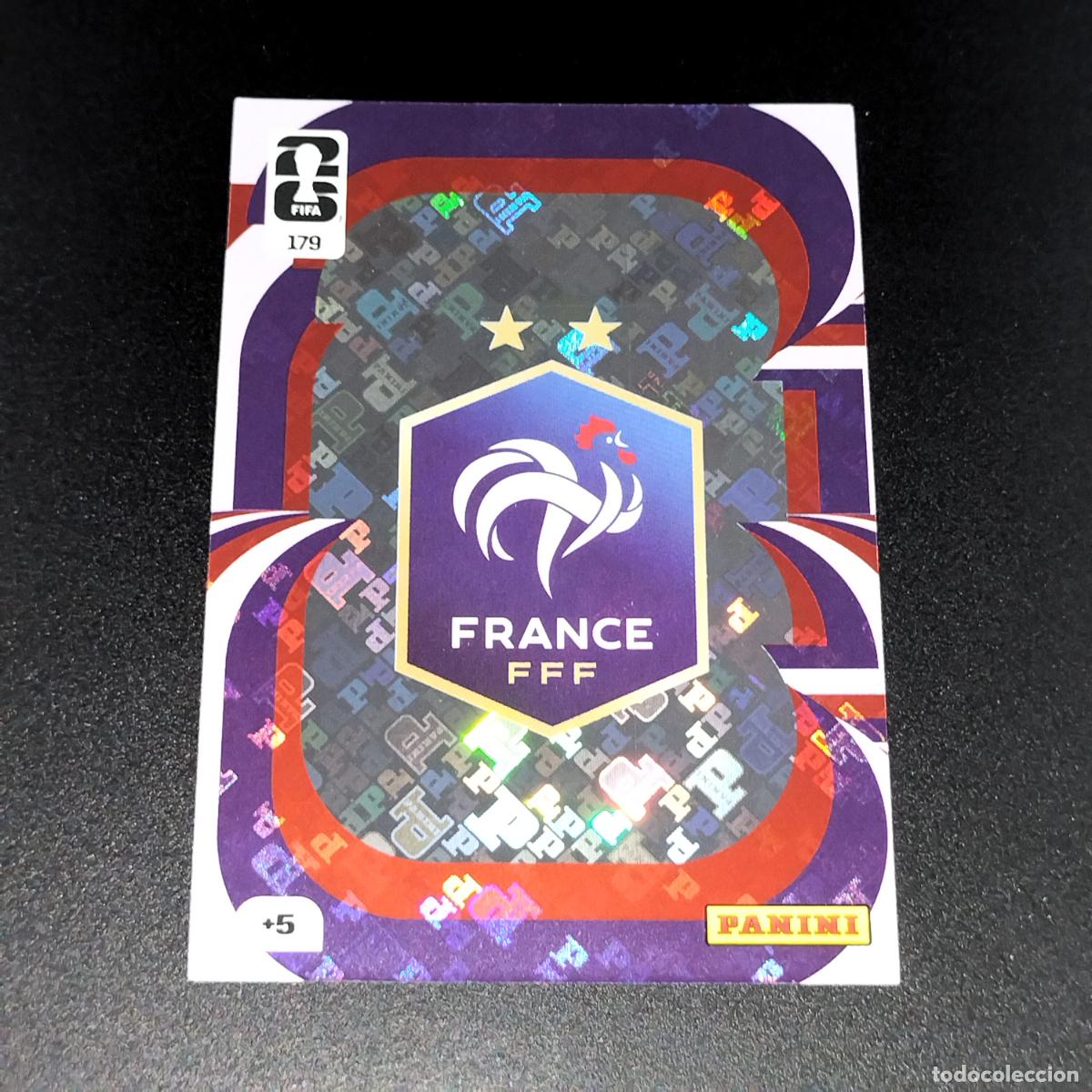 Cartes &agrave; collectionner de Football: 179 ESCUDO LOGO FRANCIA CROMOS ADRENALYN XL MUNDIAL 26 2026 FIFA WORLD CUP PANINI