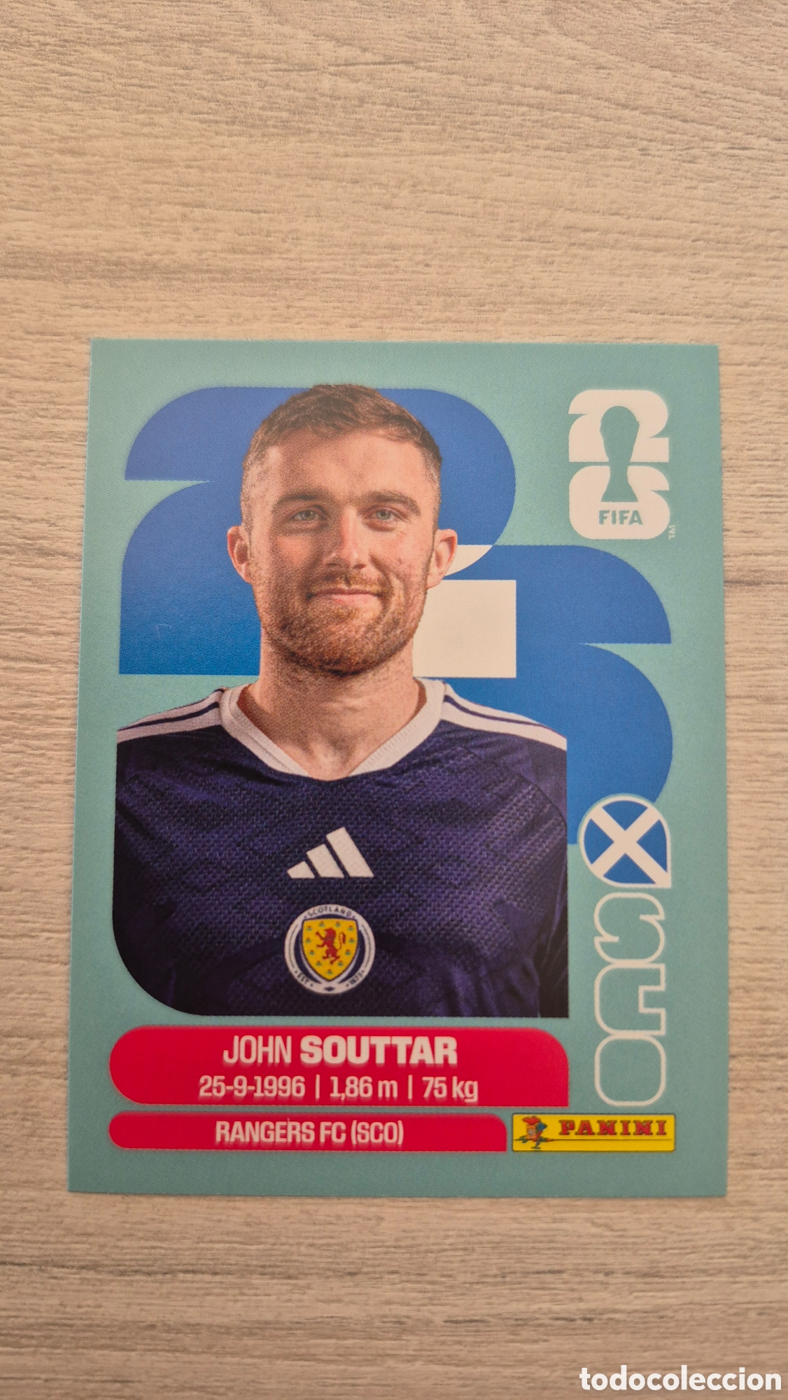 Cartes &agrave; collectionner de Football: SCO8 Souttar FIFA World Cup 2026