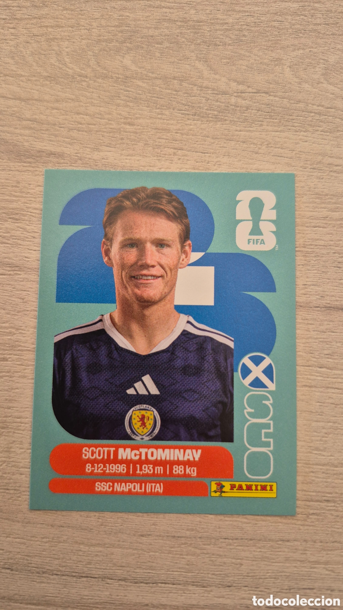 Football Stickers: SCO11 McTominay FIFA World Cup 2026