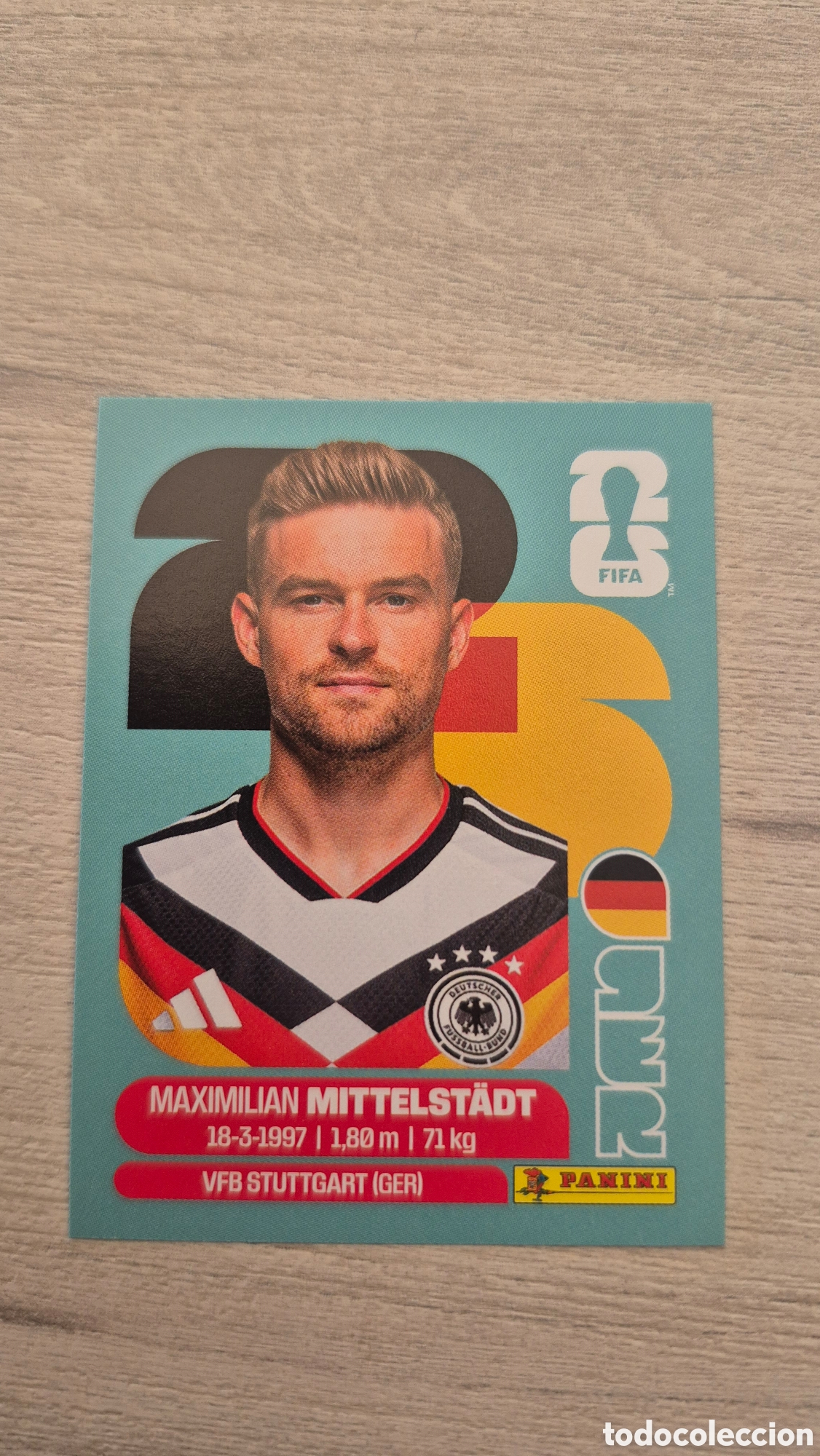 Football Stickers: GER9 Mittelst&auml;dt FIFA World Cup 2026