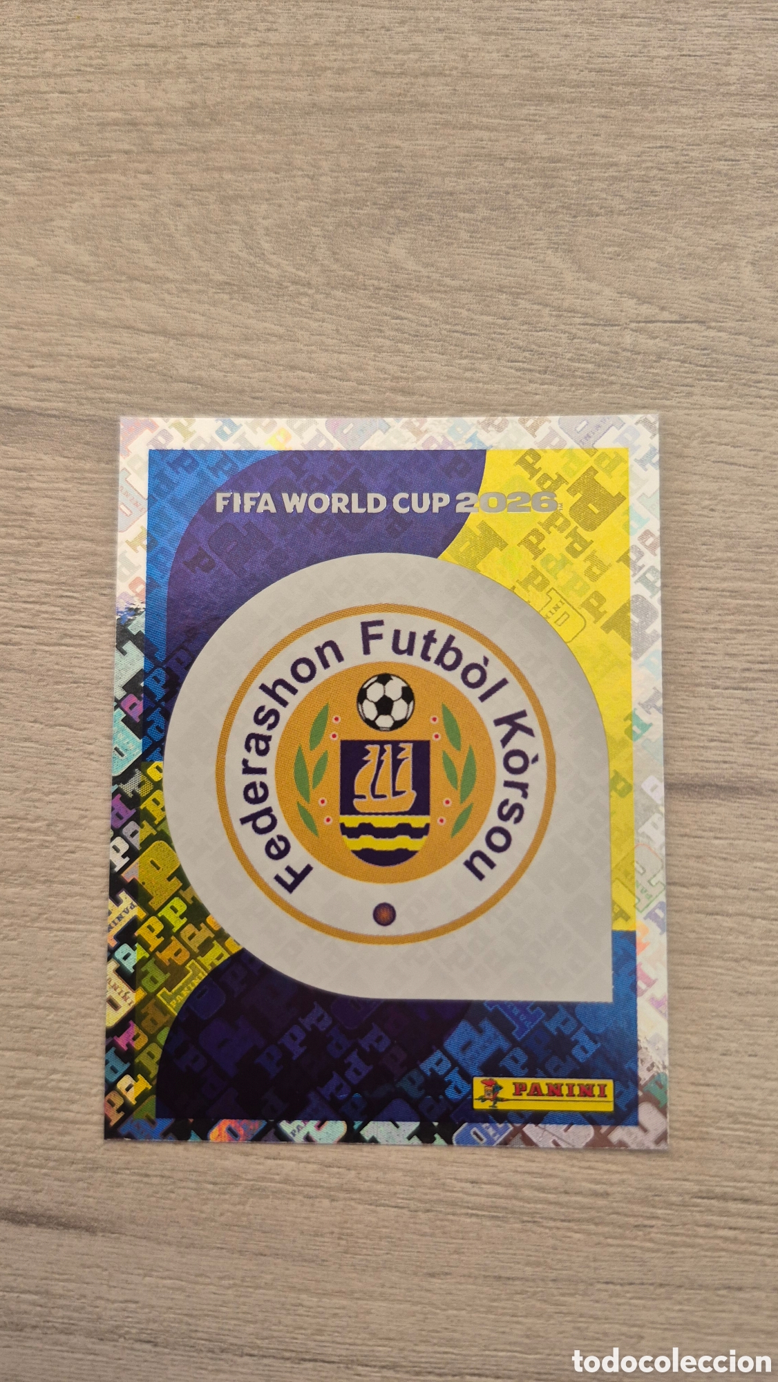 Football Stickers: CUW1 Escudo Cura&ccedil;ao FIFA World Cup 2026