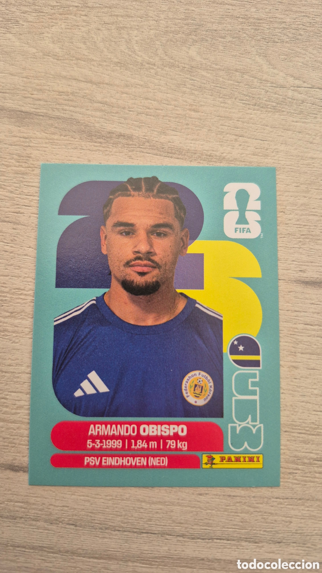 Football Stickers: CUW3 Obispo FIFA World Cup 2026