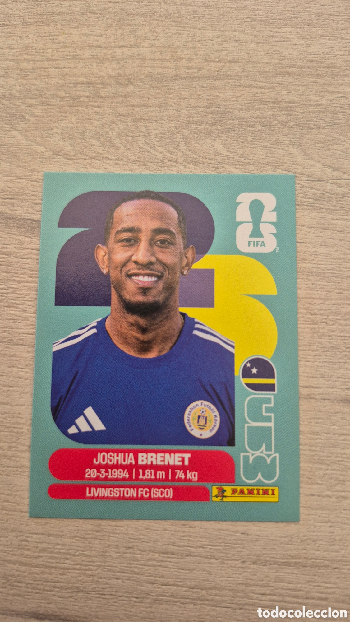 Cromos de F&uacute;tbol: CUW6 Brenet FIFA World Cup 2026