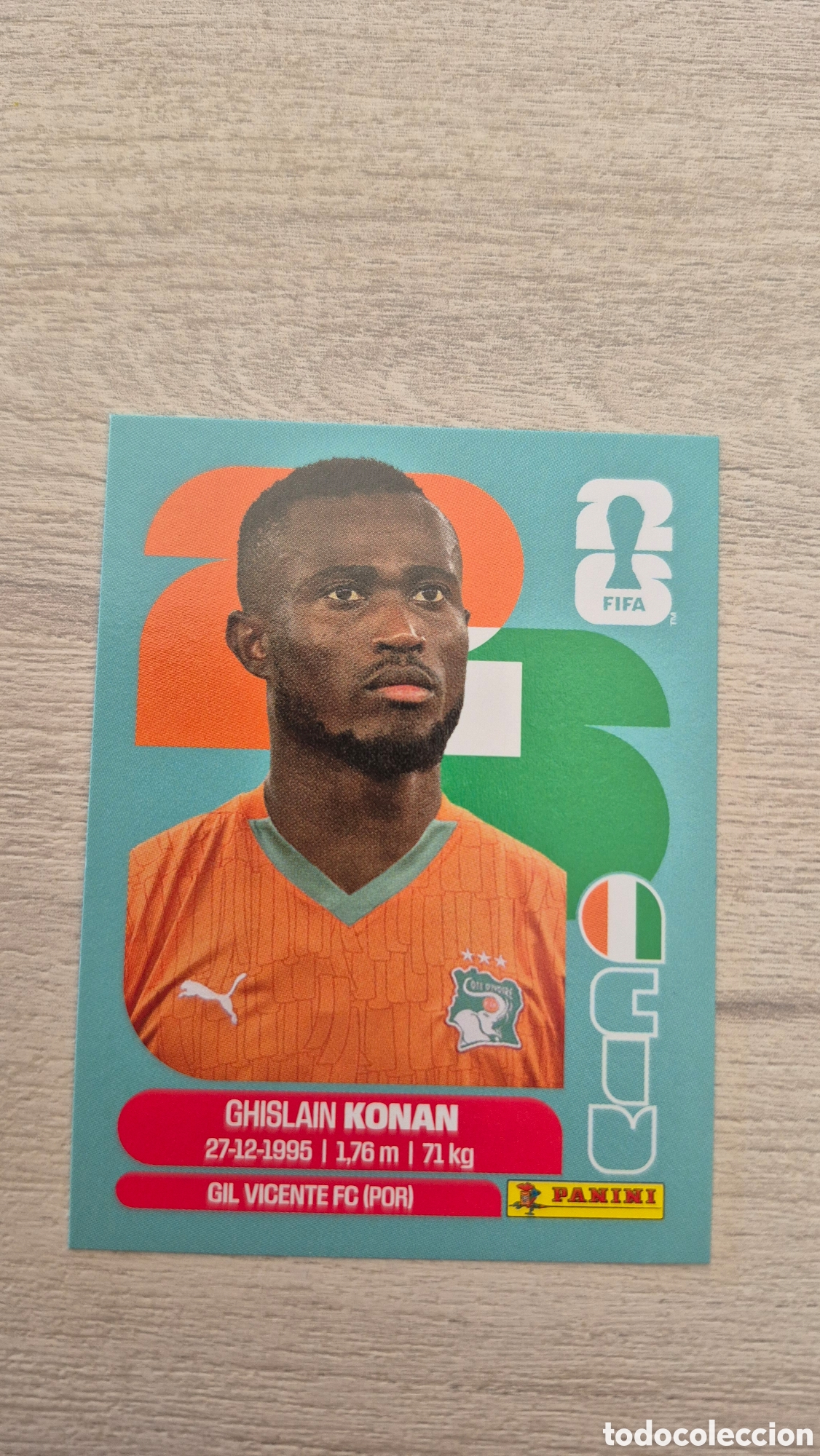 Fu&szlig;ball-Sticker: CIV3 Konan FIFA World Cup 2026