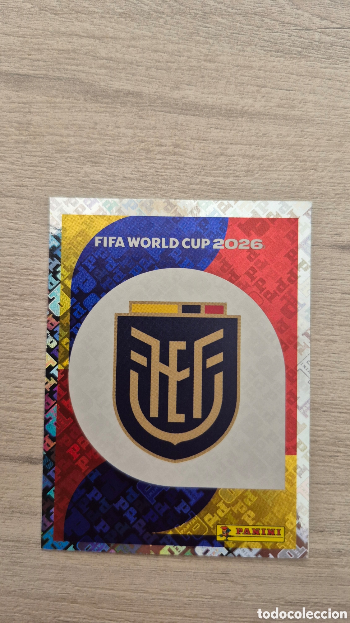 Figurine di Calcio: ECU1 Escudo Ecuador FIFA World Cup 2026