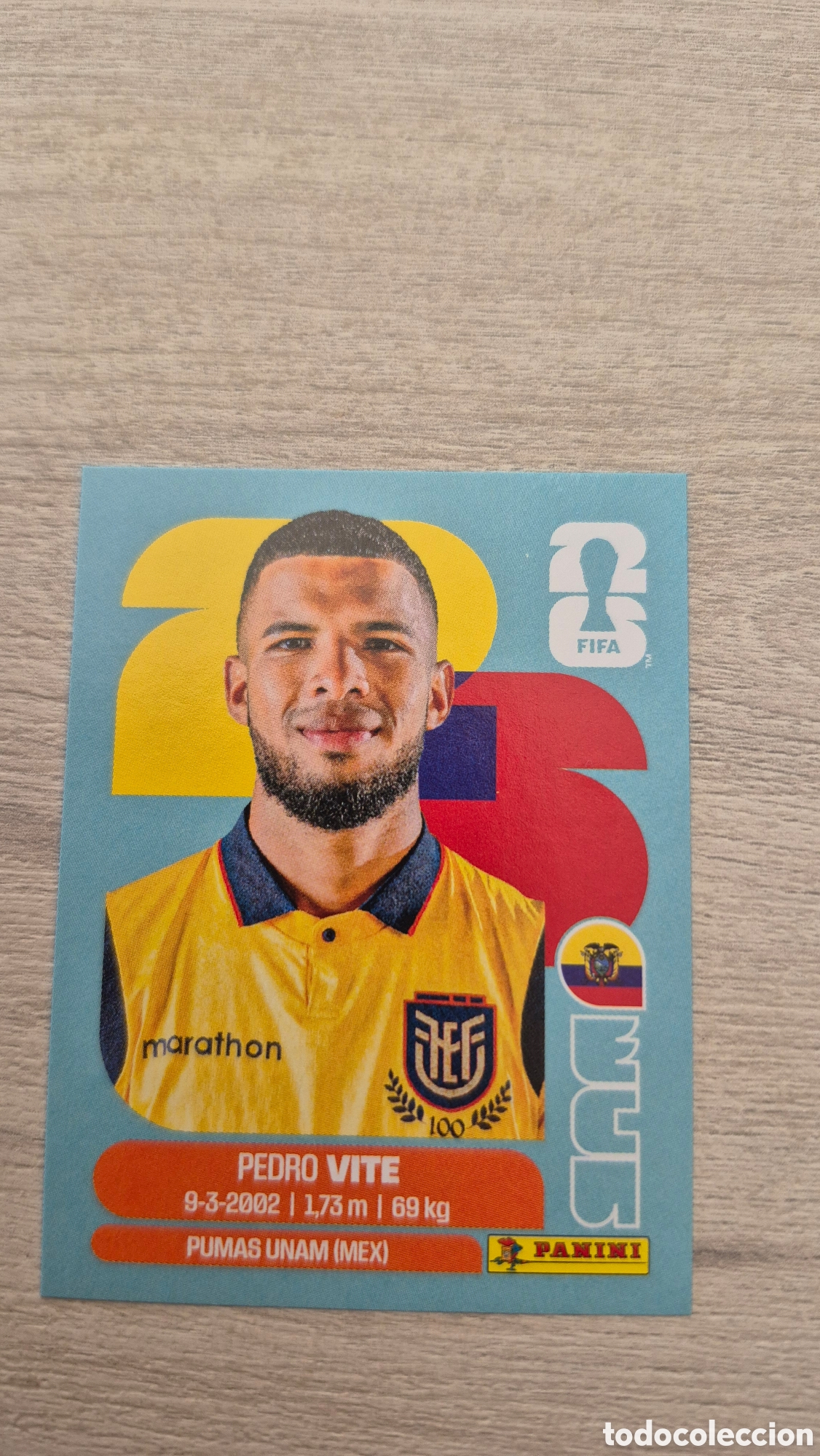 Football Stickers: ECU12 Vite FIFA World Cup 2026