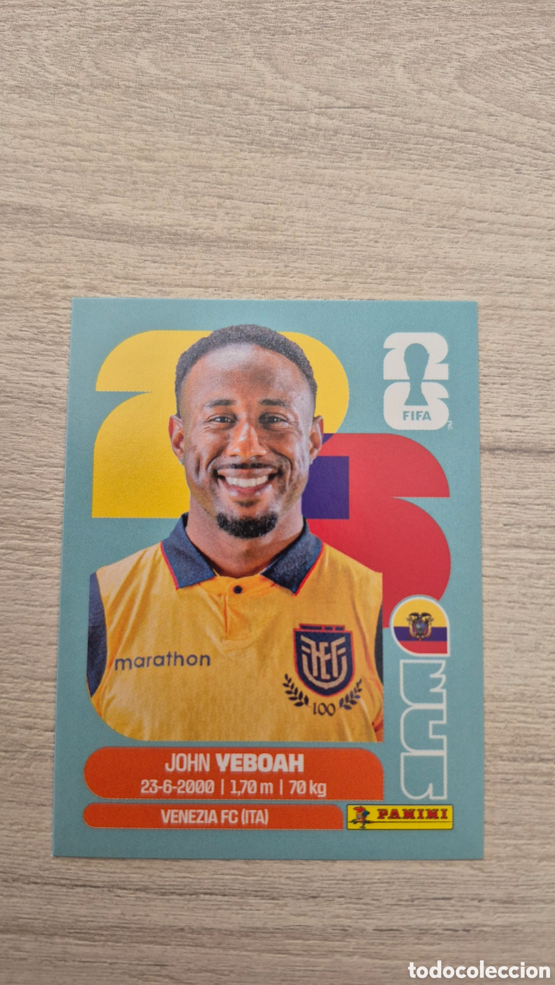Football Stickers: ECU14 Yeboah FIFA World Cup 2026