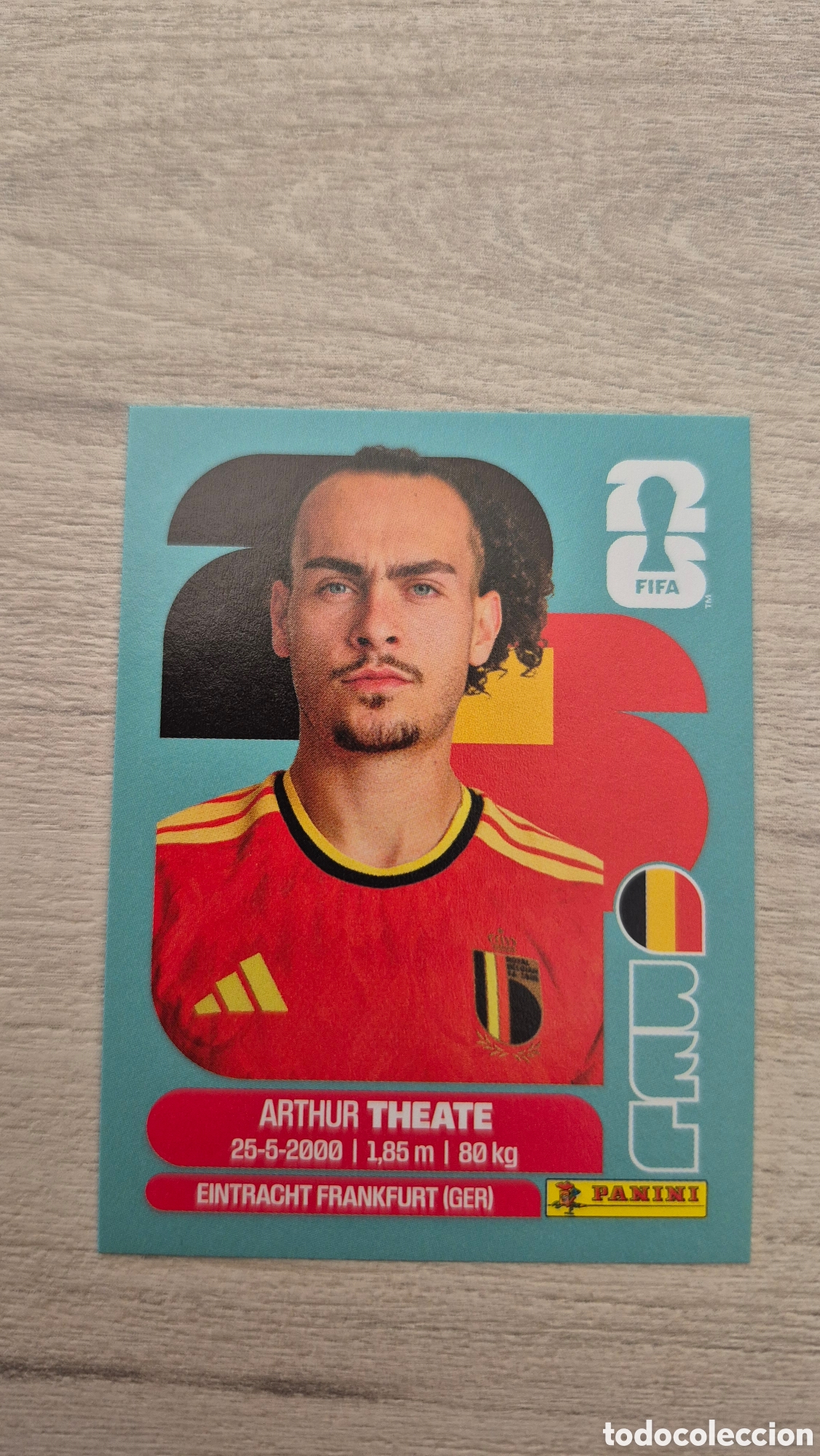 Football Stickers: BEL3 Theate FIFA World Cup 2026