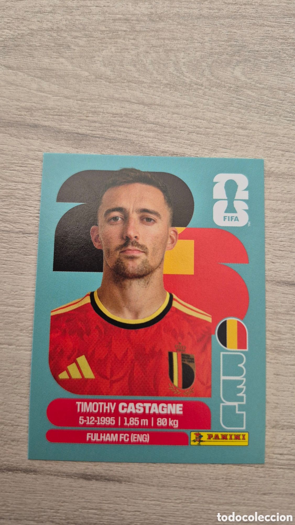 Football Stickers: BEL4 Castagne FIFA World Cup 2026