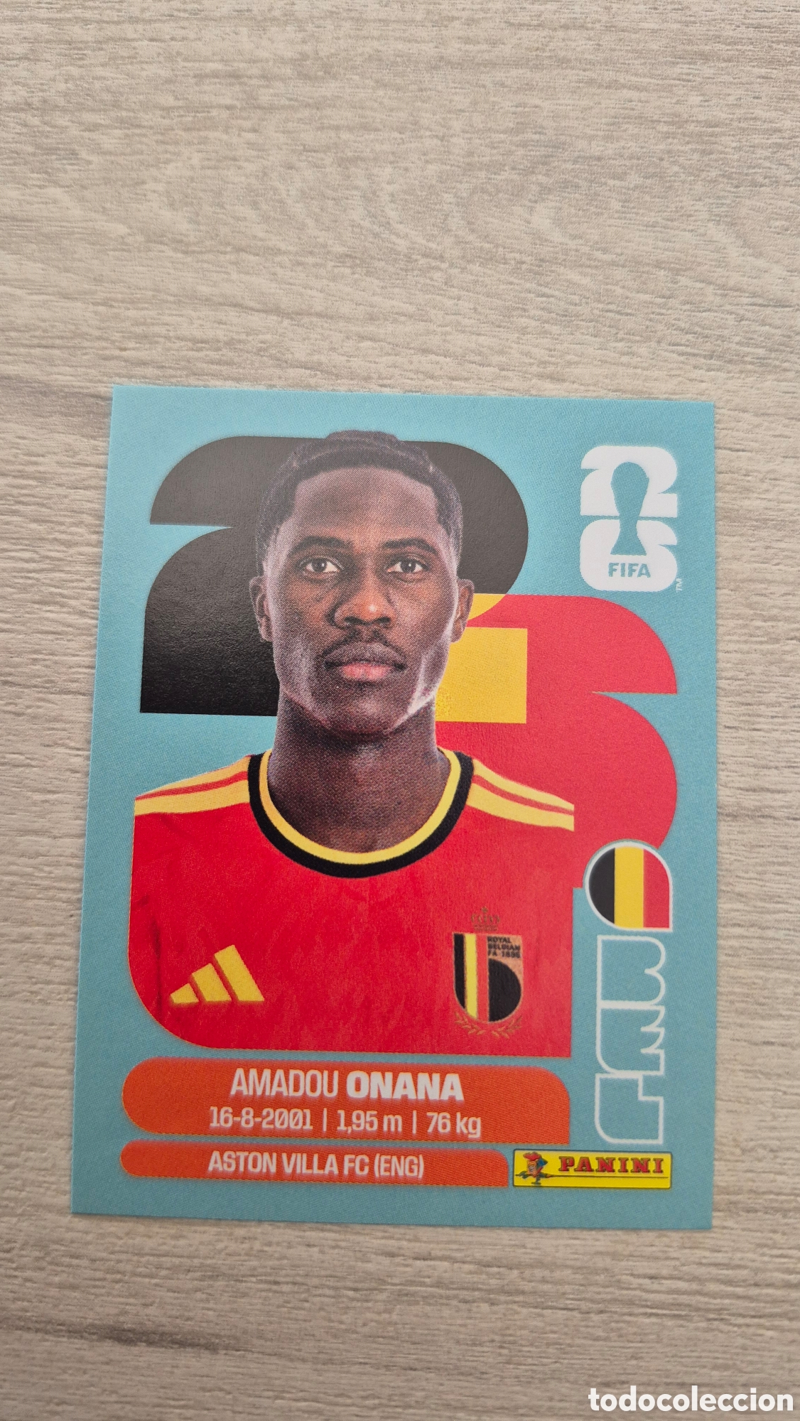 Football Stickers: BEL10 Onana FIFA World Cup 2026