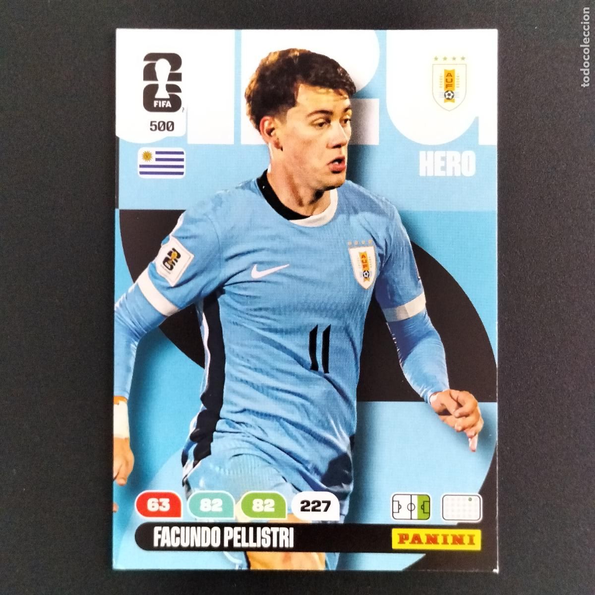 Football Stickers: 500 FACUNDO PELLISTRI URUGUAY CROMOS ADRENALYN XL MUNDIAL 26 2026 FIFA WORLD CUP PANINI