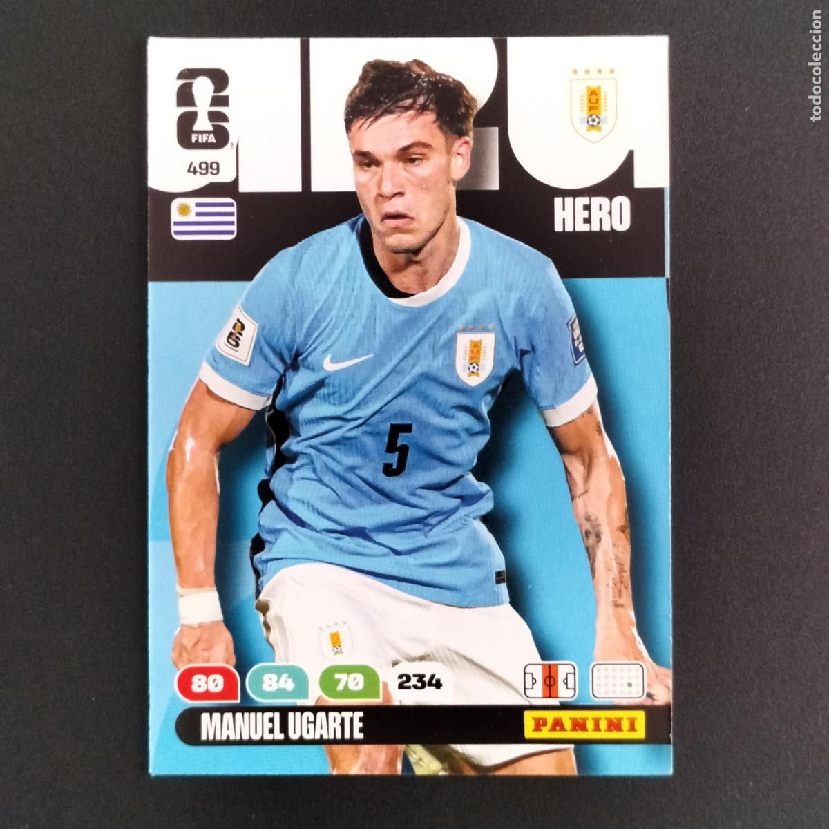 Football Stickers: 499 MANUEL UGARTE URUGUAY CROMOS ADRENALYN XL MUNDIAL 26 2026 FIFA WORLD CUP PANINI
