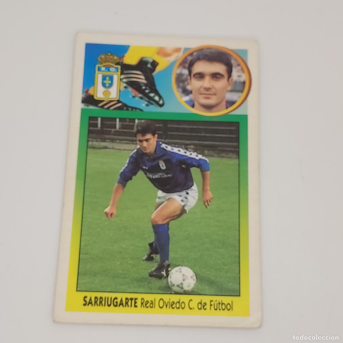 Cromos de F&uacute;tbol: CROMO SARRIUGARTE REAL OVIEDO 1993 1994 93 94 EDICIONES ESTE CARTON SIN PEGAR