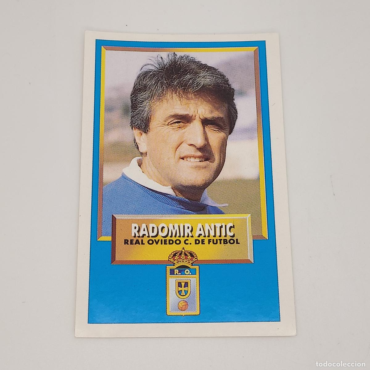 Cromos de F&uacute;tbol: CROMO RADOMIR ANTIC REAL OVIEDO 1993 1994 93 94 EDICIONES ESTE ADHESIVO SIN PEGAR