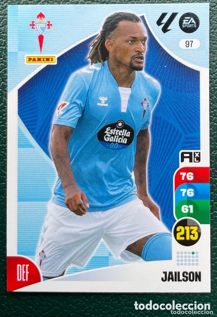 Cromos de F&uacute;tbol: 97 JAILSON CELTA DE VIGO FICHAS ALBUM ADRENALYN XL 2024 2025 24 25