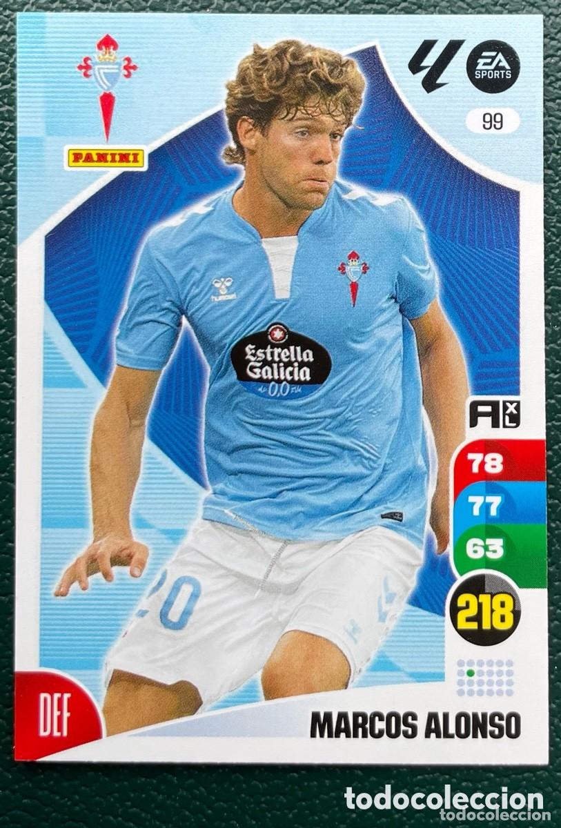 Football Stickers: 99 MARCOS ALONSO CELTA DE VIGO FICHAS ALBUM ADRENALYN XL 2024 2025 24 25