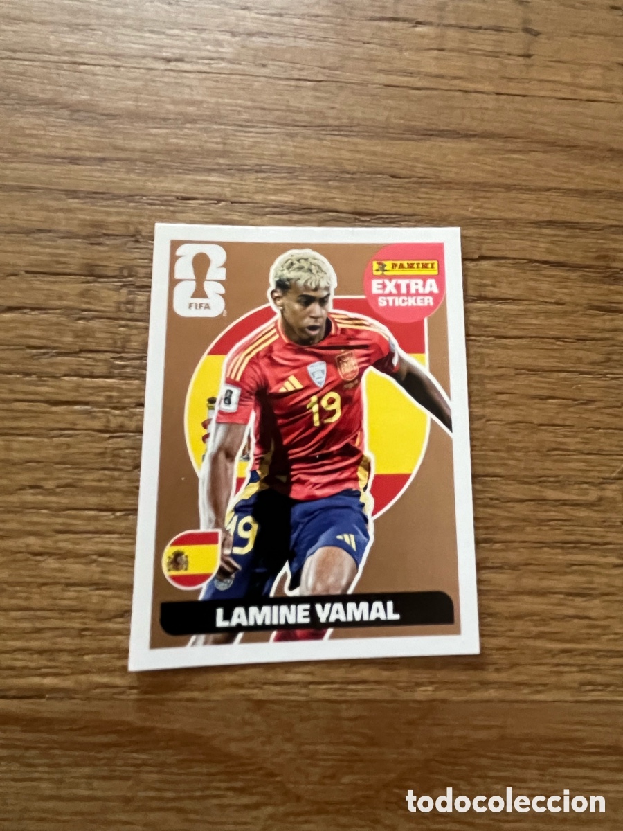 Football Stickers: Lamine Yamal Extra Sticker Bronze 2026