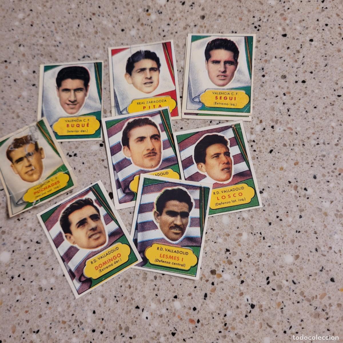 Cartes &agrave; collectionner de Football: ASES DEL FUTBOL 1951 LOTE 9 CROMOS VARIOS EQUPOS ASES DEL FUTBOL