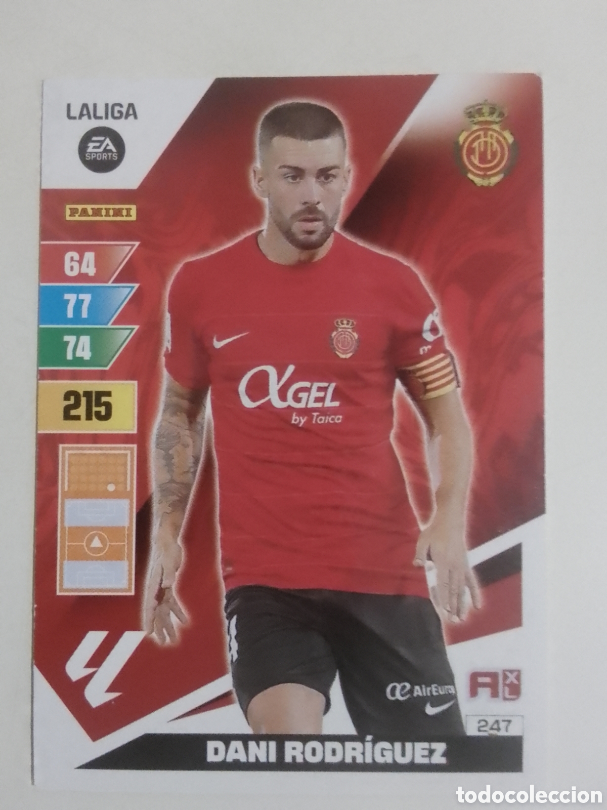 Cromos de F&uacute;tbol: Adrenalyn XL 2023-24 n&deg; 247 Dani Rodr&iacute;guez &bull; Mallorca.