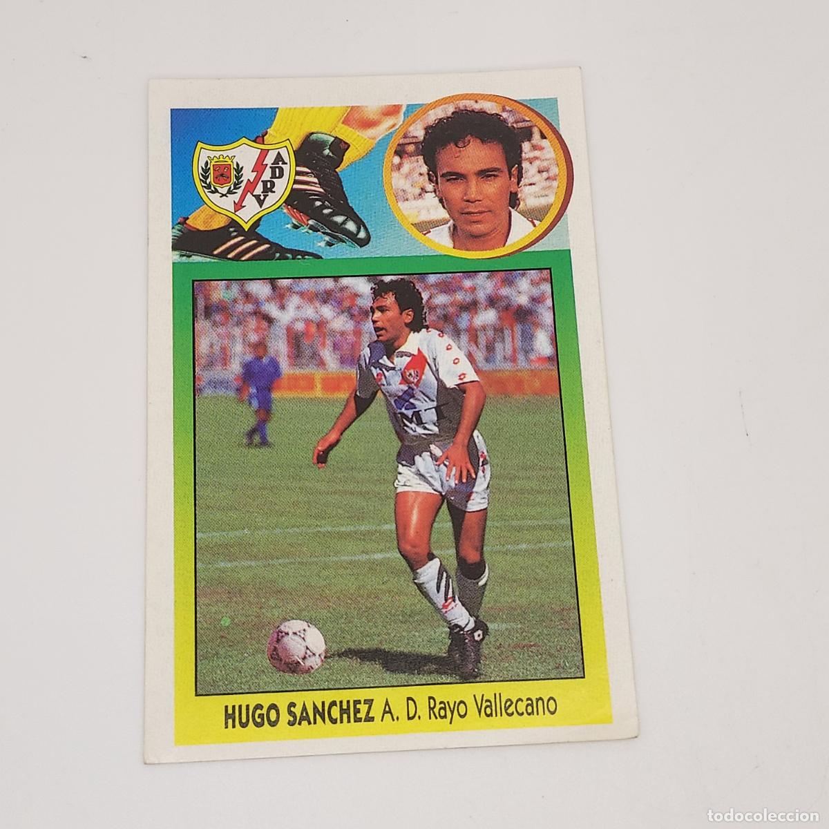 Cromos de F&uacute;tbol: CROMO HUGO SANCHEZ RAYO VALLECANO 1993 1994 93 94 EDICIONES ESTE ADHESIVO SIN PEGAR