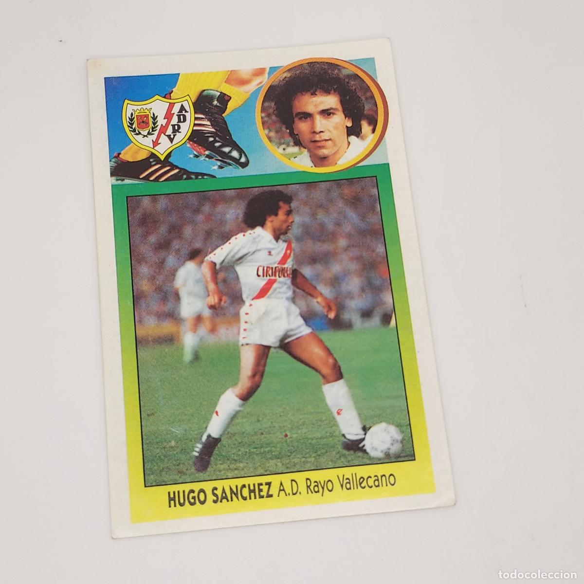Cromos de F&uacute;tbol: CROMO HUGO SANCHEZ RAYO VALLECANO 1993 1994 93 94 EDICIONES ESTE ADHESIVO SIN PEGAR