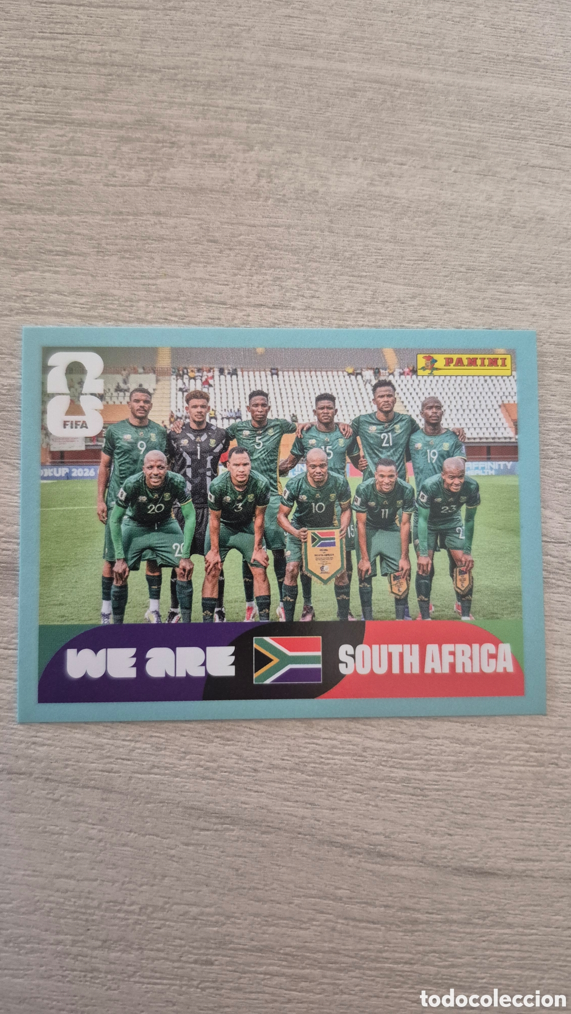Cartes &agrave; collectionner de Football: RSA13 Plantilla Sud&aacute;frica FIFA World Cup 2026