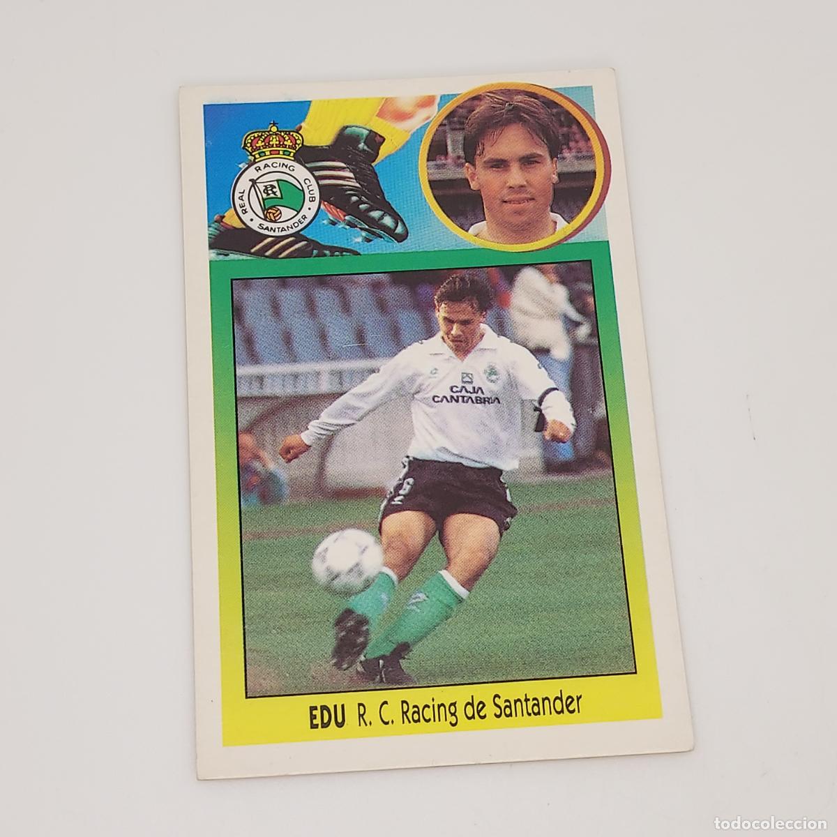 Cartes &agrave; collectionner de Football: CROMO EDU RACING DE SANTANDER 1993 1994 93 94 EDICIONES ESTE CARTON SIN PEGAR