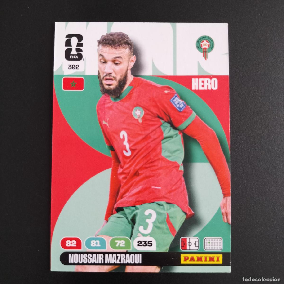 Cromos de F&uacute;tbol: 302 NOUSSAIR MAZRAOUI MARRUECOS CROMOS ADRENALYN XL MUNDIAL 26 2026 FIFA WORLD CUP PANINI
