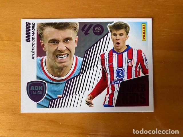 Cartes &agrave; collectionner de Football: BARRIOS ADN SUPER KIDS N&ordm;3 ATLETICO DE MADRID LIGA 25 26 2025 2026 ESTE PANINI NUNCA PEGADO