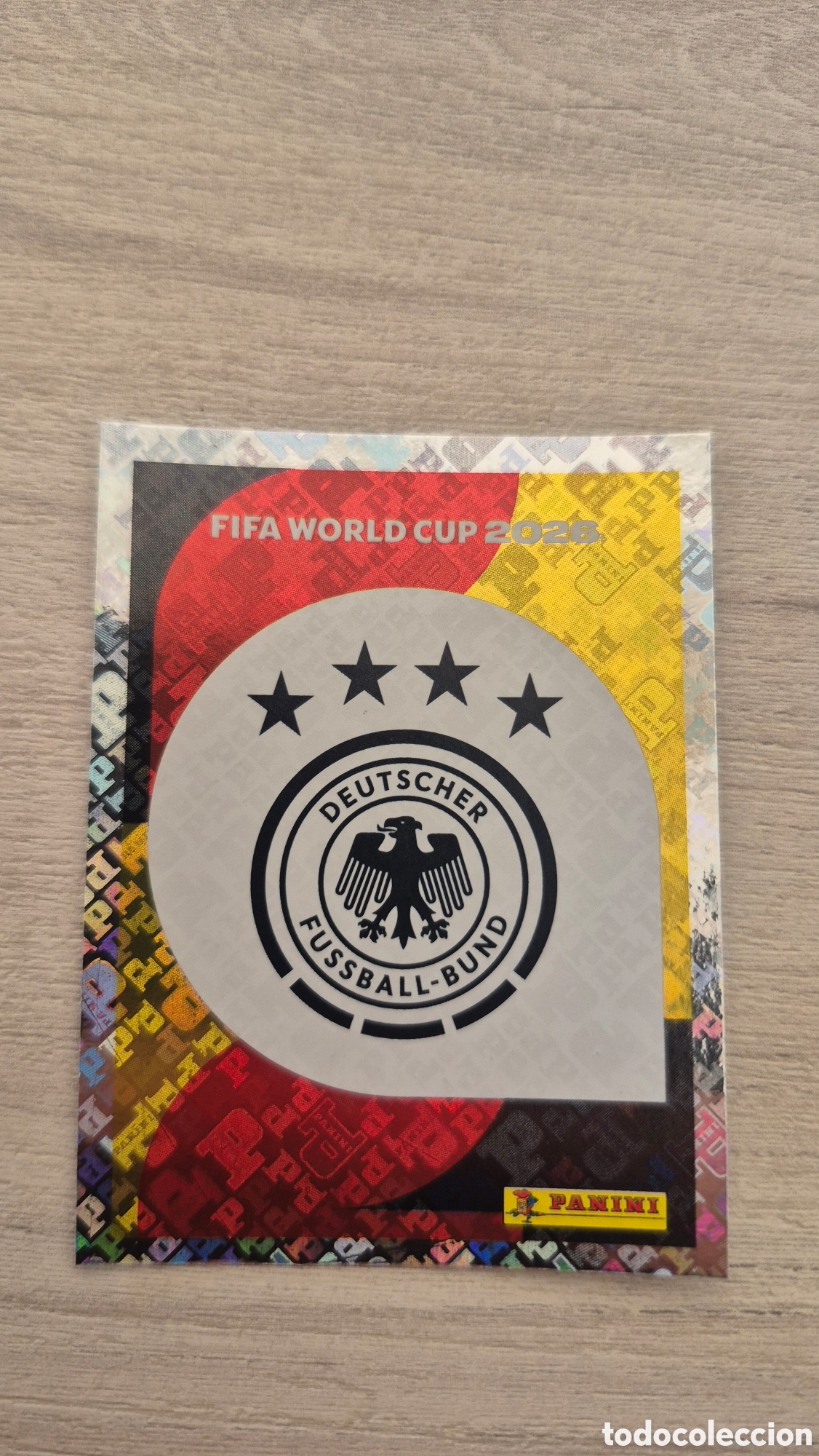 Cromos de F&uacute;tbol: GER1 Escudo Alemania FIFA World Cup 2026