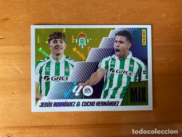 Football Stickers: JESUS RODRIGUEZ CUCHO HERNANDEZ MIX N&ordm; 15 BETIS LIGA 25 26 2025 2026 ESTE PANINI NUNCA PEGADO