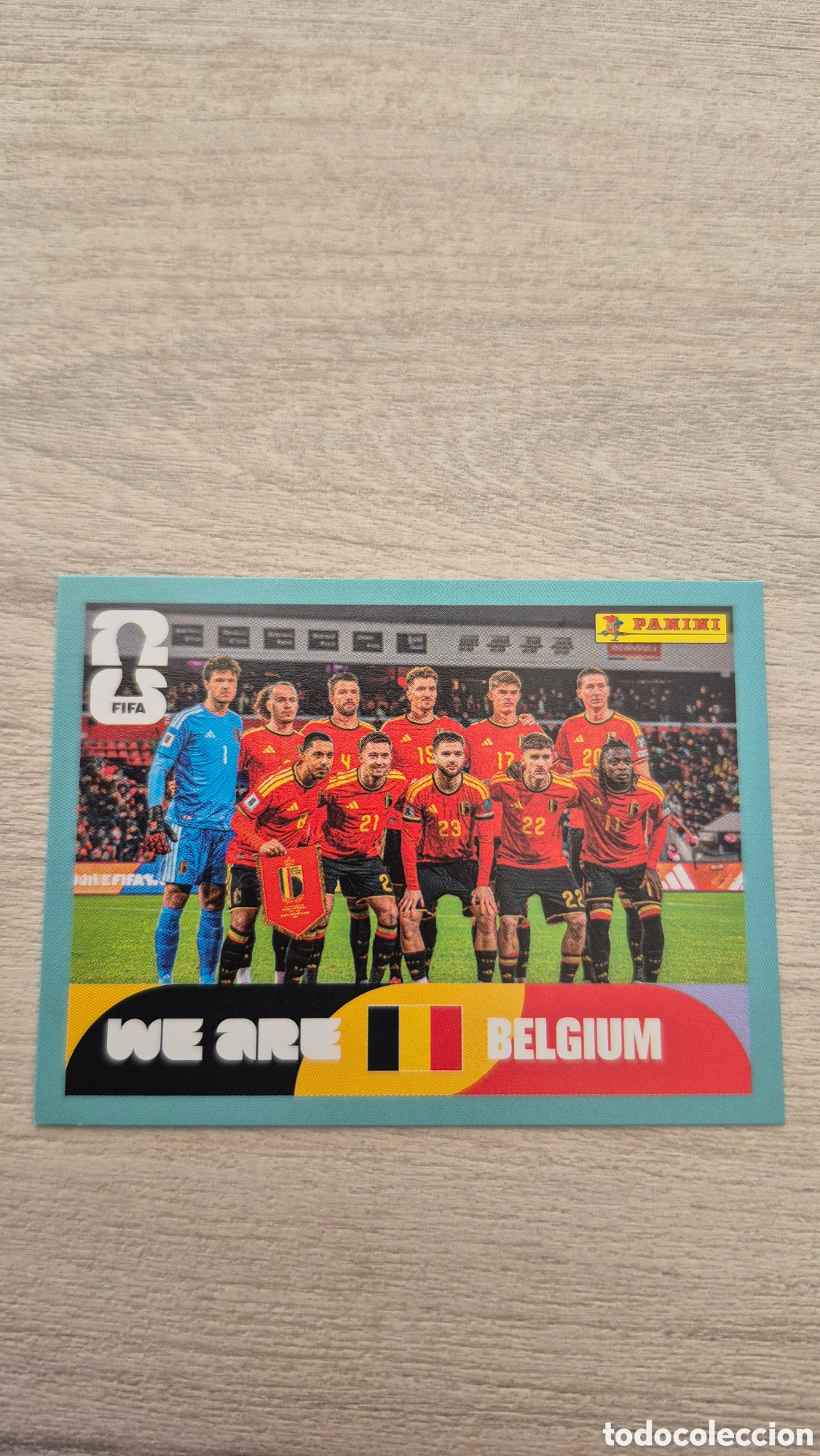 Cromos de Futebol: BEL13 Plantilla B&eacute;lgica FIFA World Cup 2026